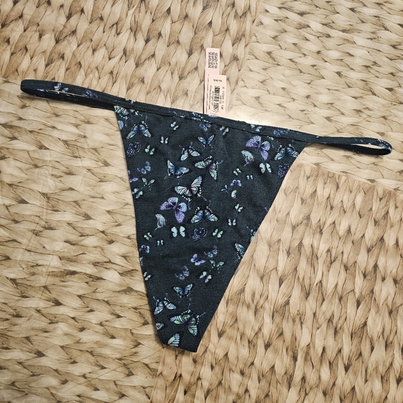 Victoria's Secret Other - Victoria's Secret Blue Butterfly Print Panties